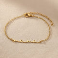 Letter Pendant Bracelet Sophisticated And Versatile Jewelry