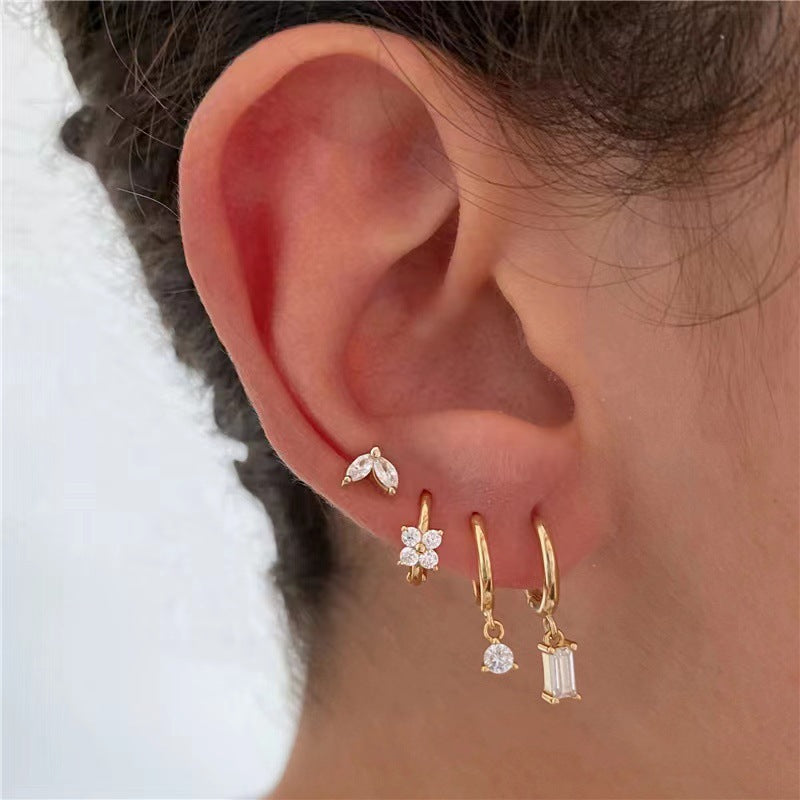 Fashionable Minimalist-style Niche-design Stud Earrings