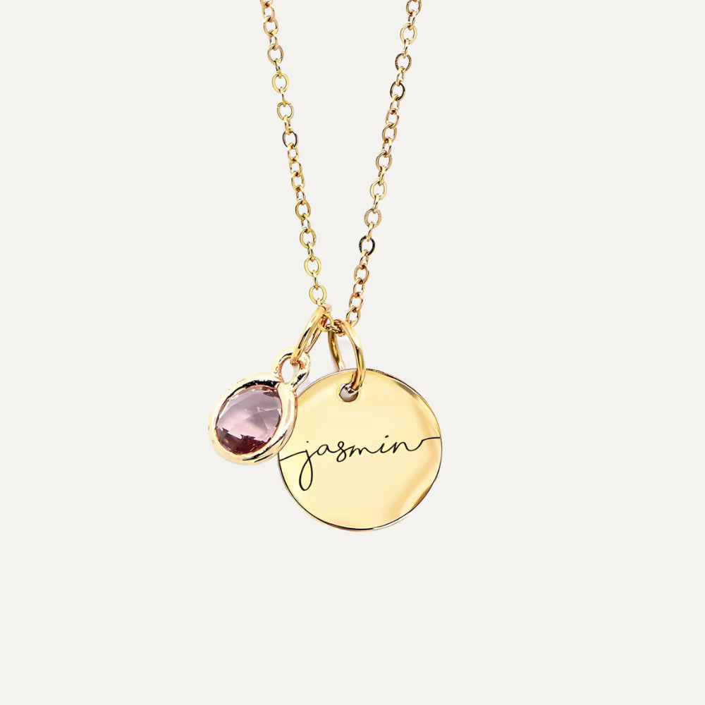 Vera Lux™ Birthstone Name Necklace