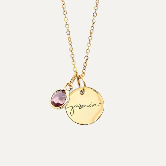 Vera Lux™ Birthstone Name Necklace