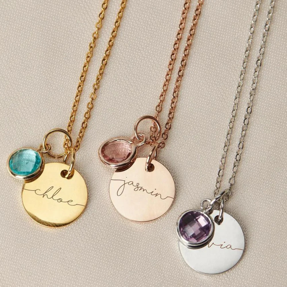 Vera Lux™ Birthstone Name Necklace