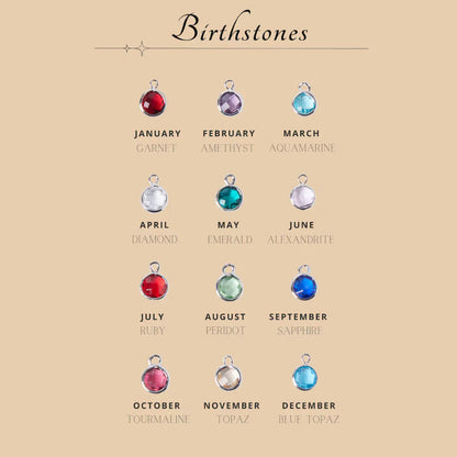 Vera Lux™ Birthstone Name Necklace