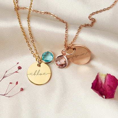 Vera Lux™ Birthstone Name Necklace